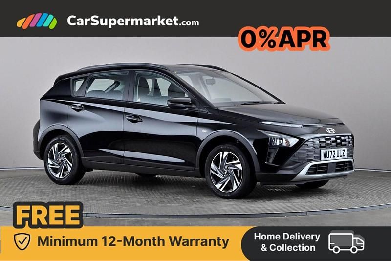 Black Used 2022 Hyundai Bayon SE SUV | £18,197 - Image 1/4