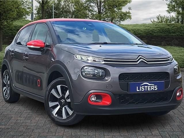 Metallic cumulus grey Used 2019 Citroën C3 Flair Hatchback | £10,773 (Fair price) - Image 1/4