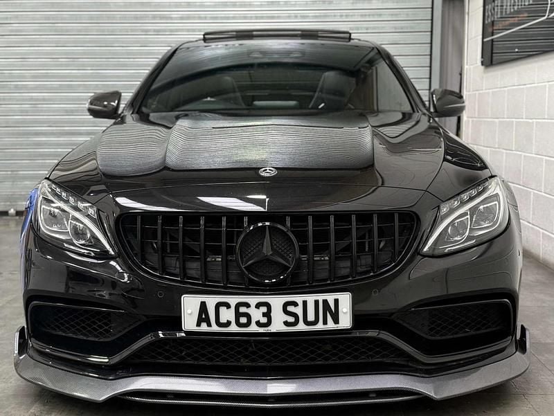 Used Mercedes C63S AMG Premium 2017 Black Sedan