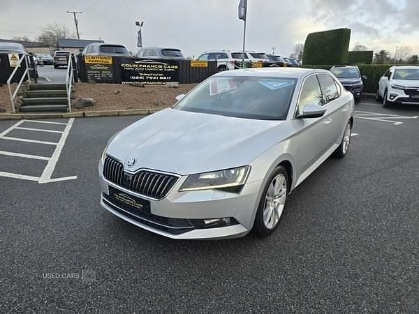 Used Skoda Superb SE L Executive 150 HP (110 kW) 2019 Silver Hatchback
