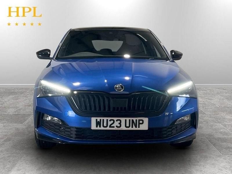 Used Skoda Scala Monte Carlo 110 HP (80 kW) 2023 Blue Hatchback