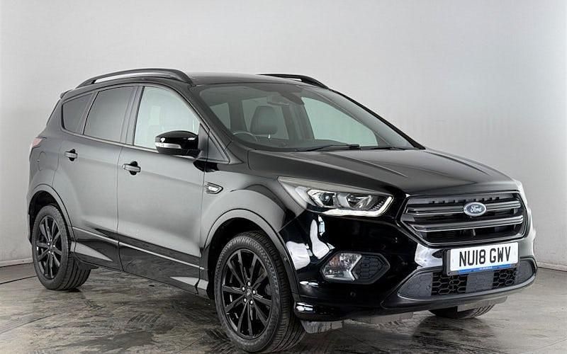Used Ford Kuga ST-Line 150 HP (110 kW) 2018 Black SUV