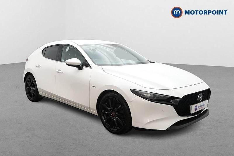 Used Mazda 3 Edition 179 HP (131 kW) 2020 White Hatchback