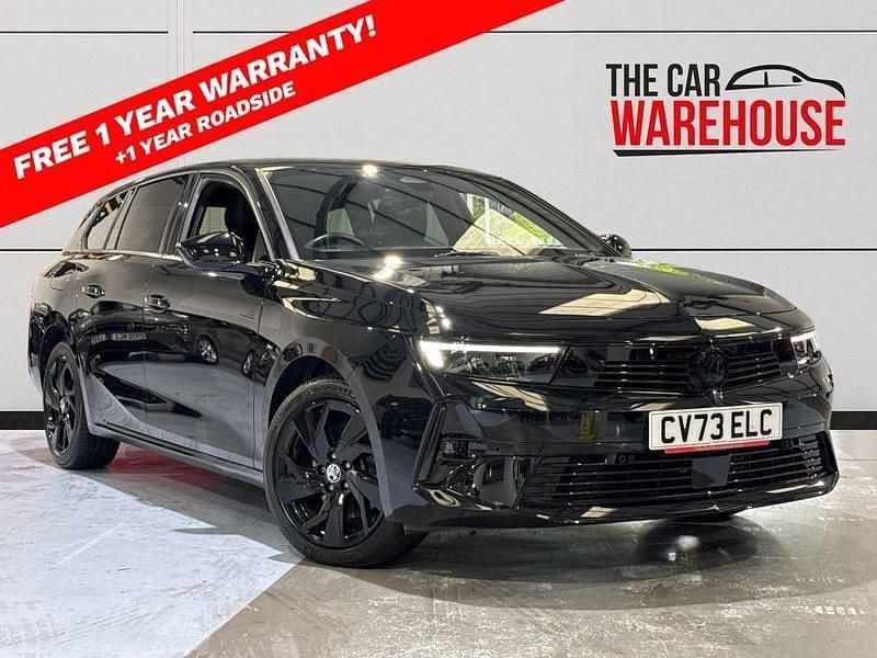 Used Vauxhall Astra 130 HP (95 kW) 2023 Carbon black Estate