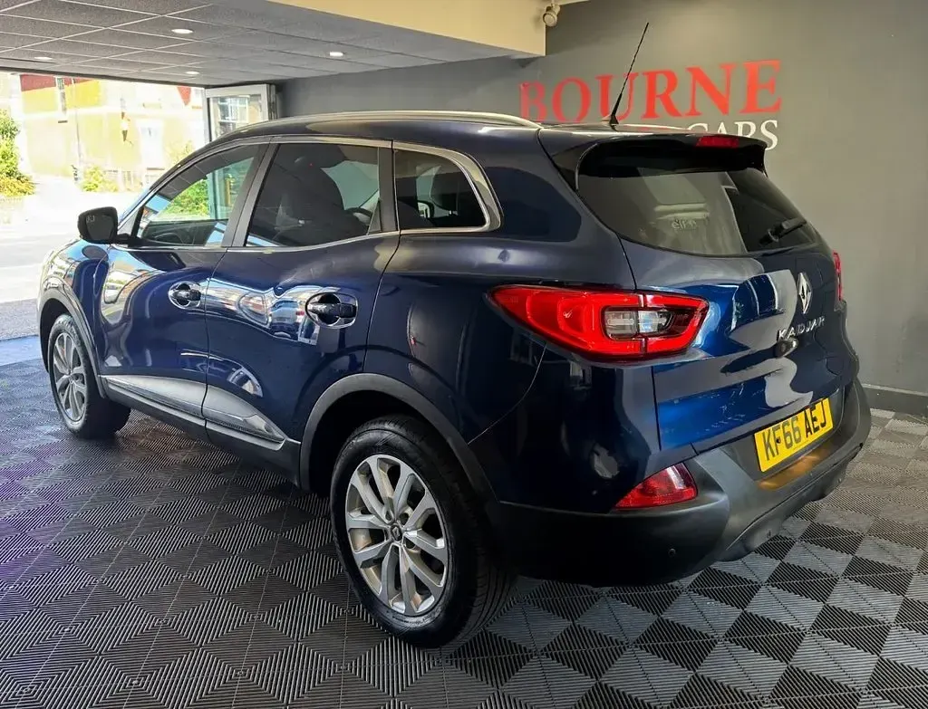 Used Renault Kadjar Dynamique 130 HP (95 kW) 2017 Blue SUV