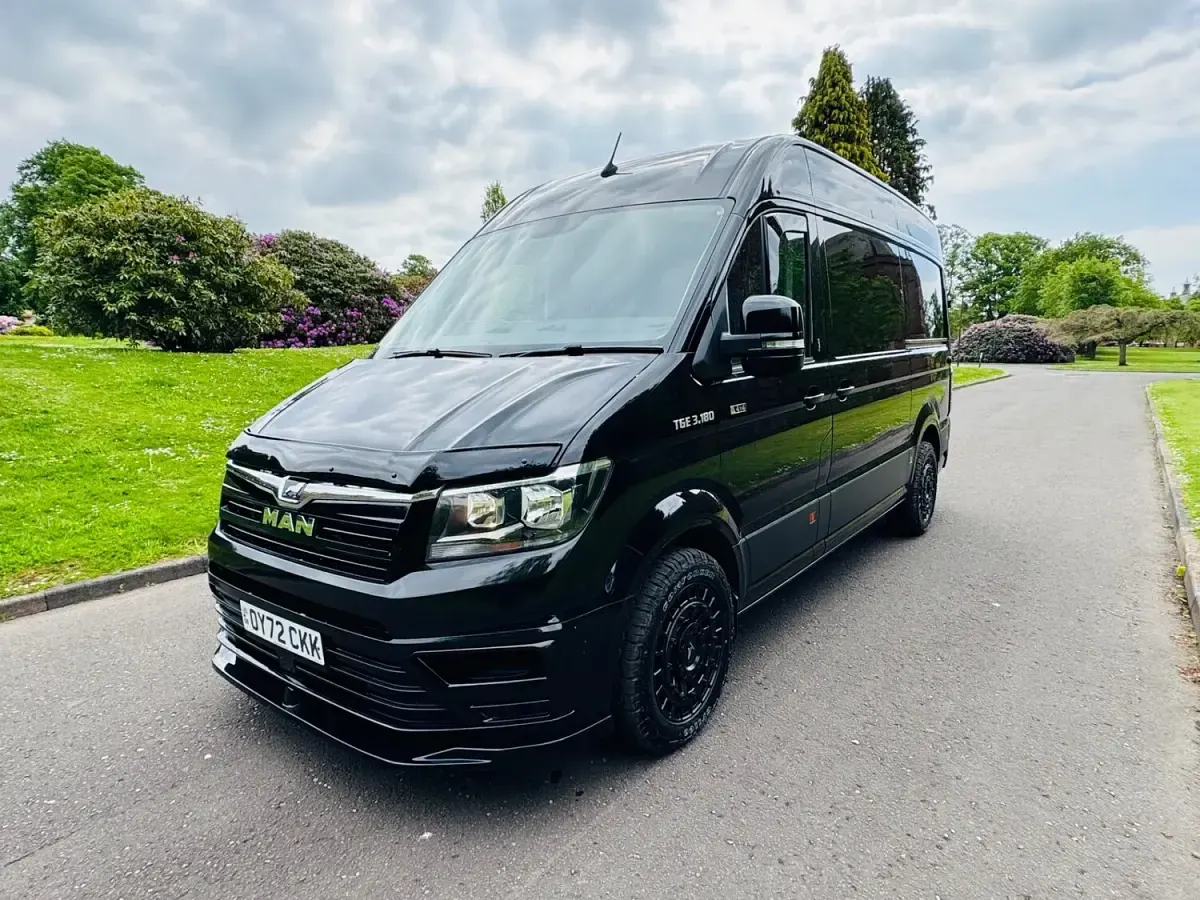 Used MAN TGE 2022 Black Van