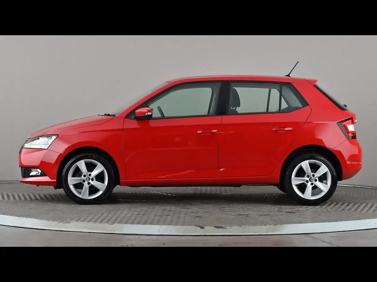 Used Skoda Fabia SE L 2018 Red Hatchback