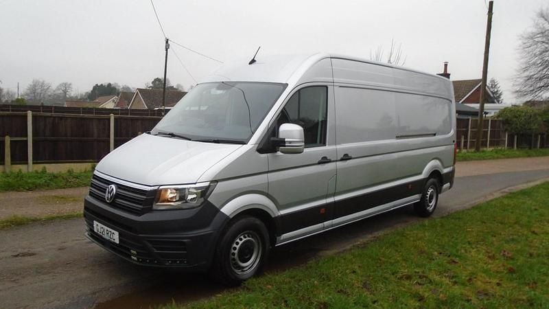 Used VW Crafter Trendline 140 HP (102 kW) 2021 Silver Van