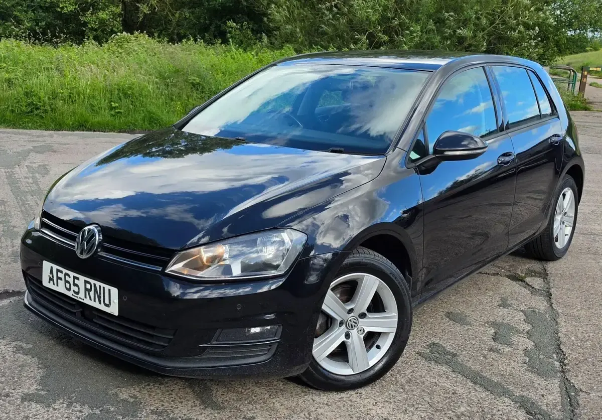 Used VW Golf VII Match 2015 Black Hatchback