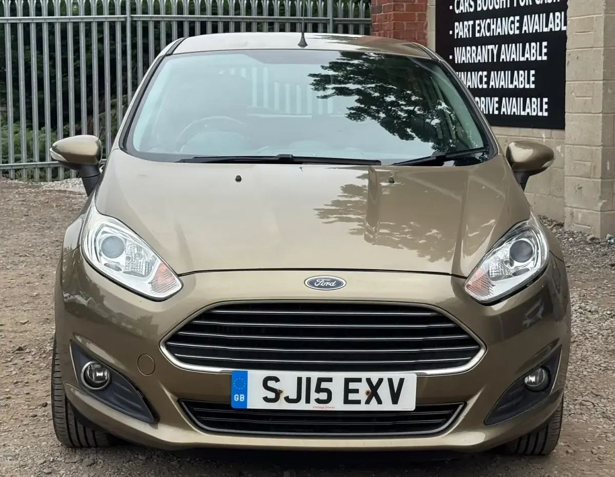 Used Ford Fiesta Zetec 2015 Brown Hatchback