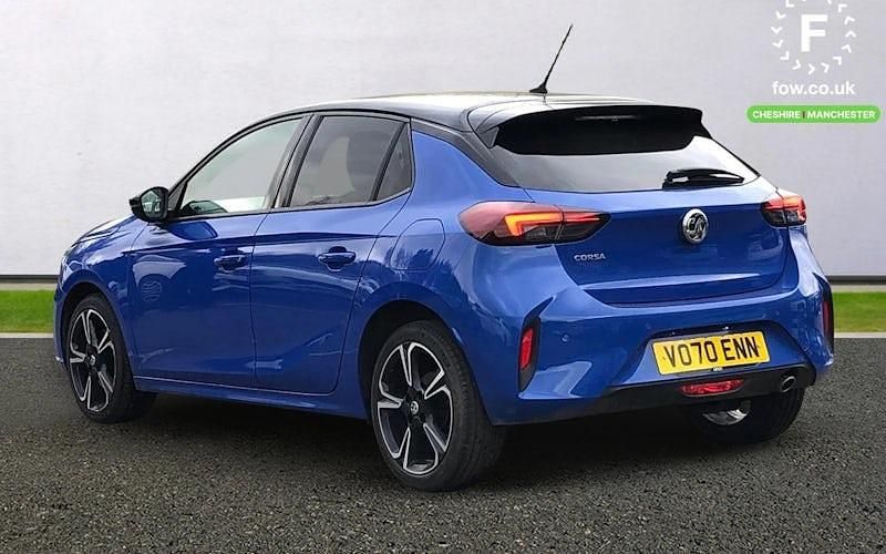 Used Vauxhall Corsa SRi 101 HP (74 kW) 2021 Blue Hatchback