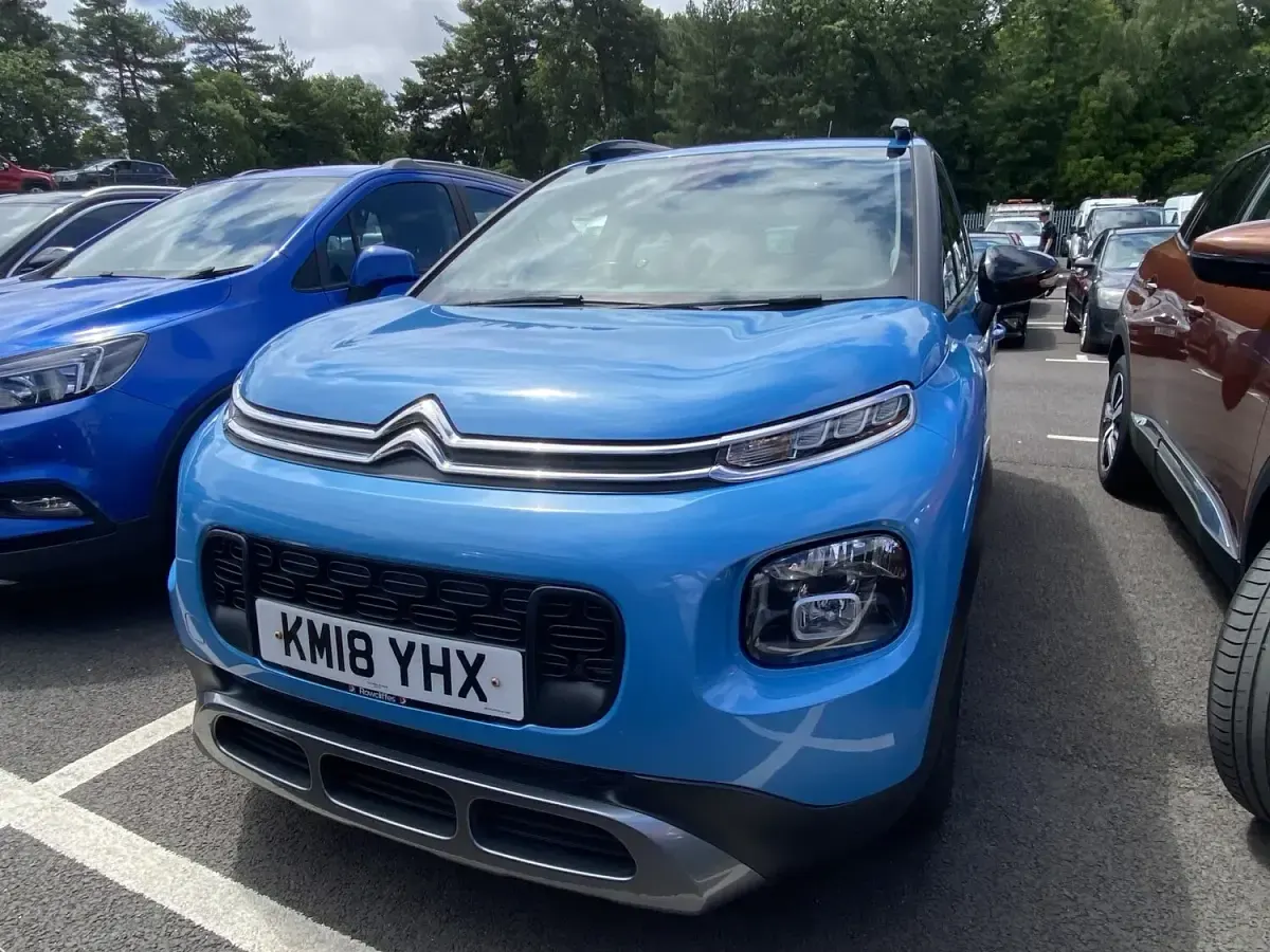 Used Citroën C3 Aircross Feel 2018 Blue SUV