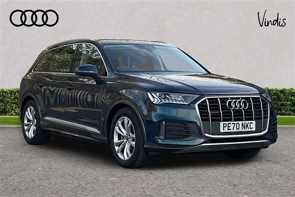 Blue Used 2020 Audi Q7 Sport SUV | £36,692 (A bit pricey) - Image 1/4