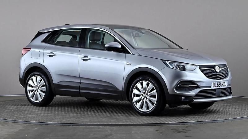 Used Vauxhall Grandland X Elite 130 HP (95 kW) 2020 Grey SUV