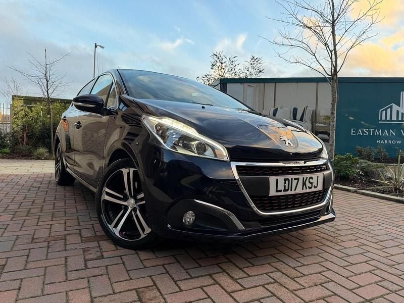 Blue Used 2017 Peugeot 208 GT-line Hatchback | £3,995 (Good price) - Image 1/4