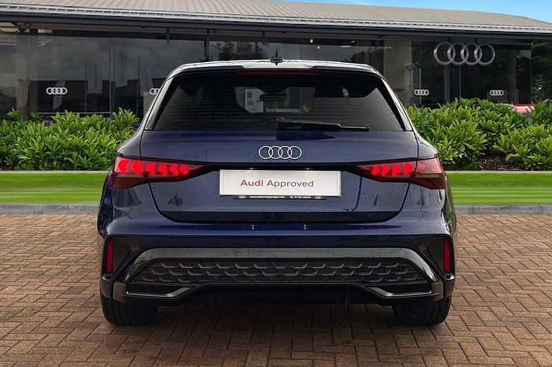 Used Audi A3 S-Line 150 HP (110 kW) 2025 Blue Hatchback