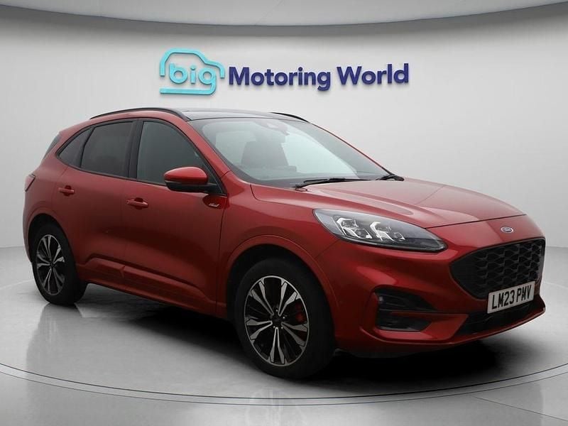 Red Used 2023 Ford Kuga ST-Line X SUV | £18,500 (Super price) - Image 1/4