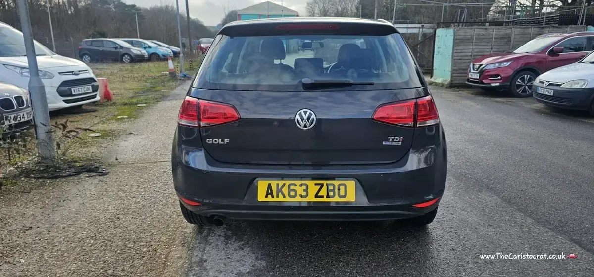 Used VW Golf VII S 105 HP (77 kW) 2014 Grey Hatchback