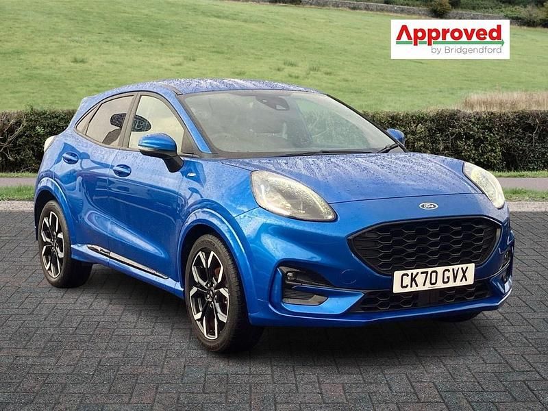 Blue Used 2020 Ford Puma ST-Line X Hatchback | £13,967 (Fair price) - Image 1/3