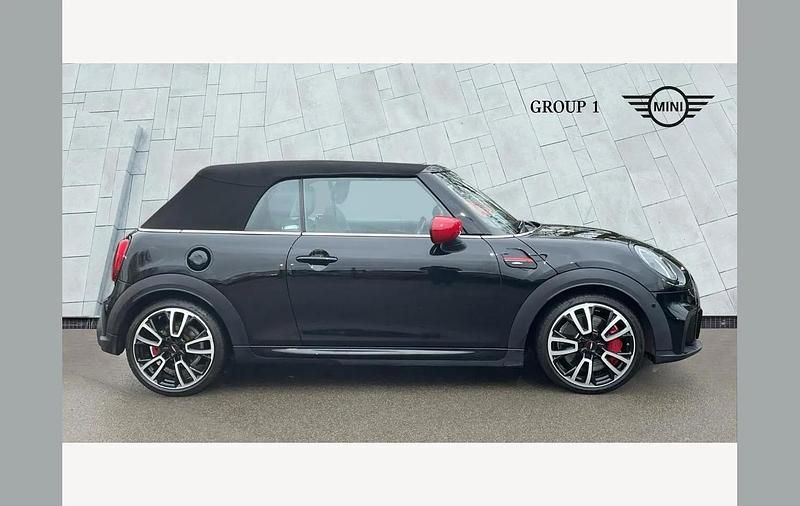 Used Mini John Cooper Works Cabriolet Comfort 231 HP (169 kW) 2021 Black Cabriolet