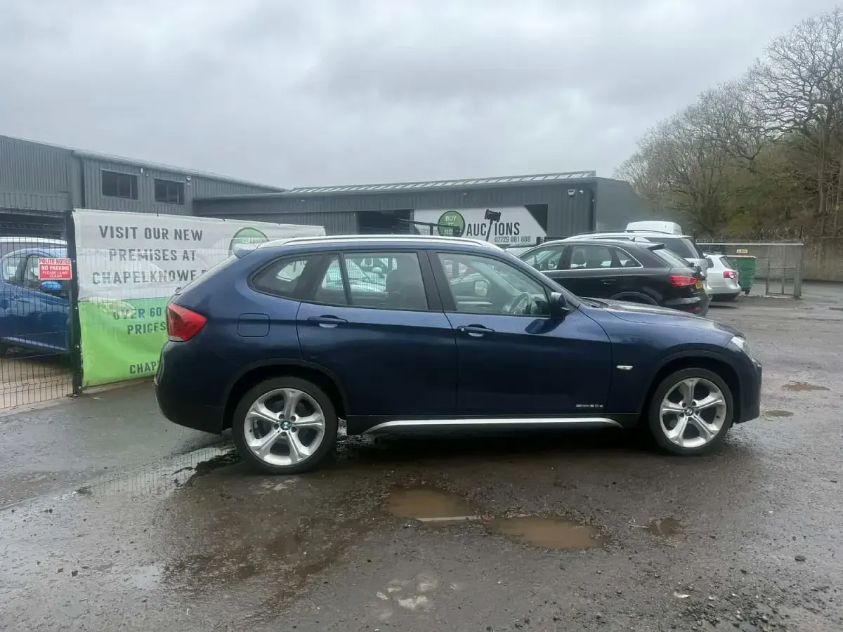 Used BMW X1 174 HP (127 kW) 2010 Blue SUV
