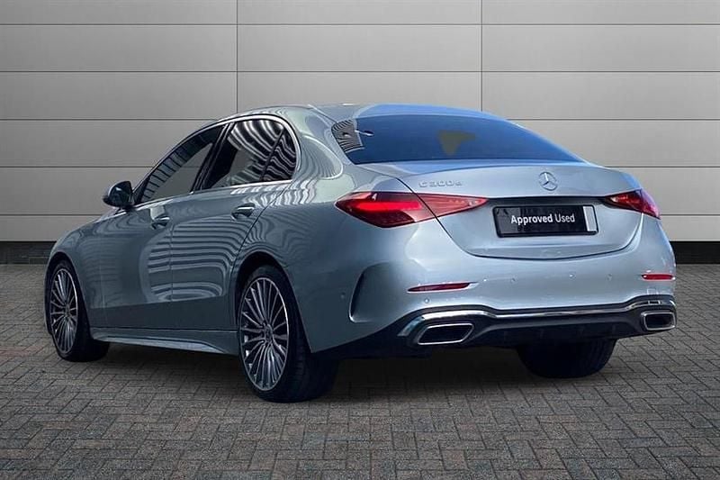 Used Mercedes C300 AMG Line Premium 265 HP (194 kW) 2025 High tech silver Sedan