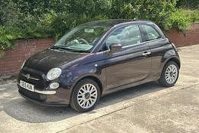 Purple Used 2015 Fiat 500 Lounge Hatchback | £4,395 (Good price) - Image 1/1