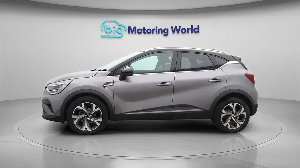 Usado Renault Captur RS Line 140 HP (102 kW) 2022 Cinzento SUV