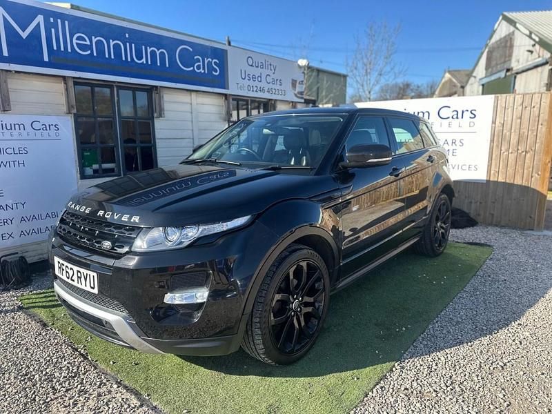 Used Land Rover Range Rover evoque Dynamic 190 HP (139 kW) 2013 Black SUV