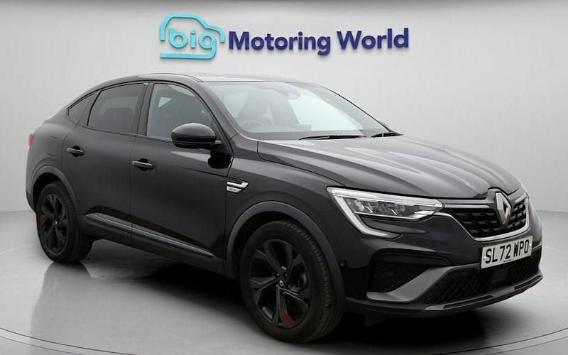 Black Used 2022 Renault Arkana R.S. SUV | £16,535 (Fair price) - Image 1/4