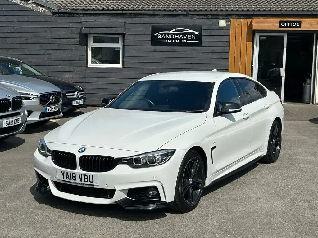 Used BMW 420 M Sport 184 HP (135 kW) 2018 White Coupe