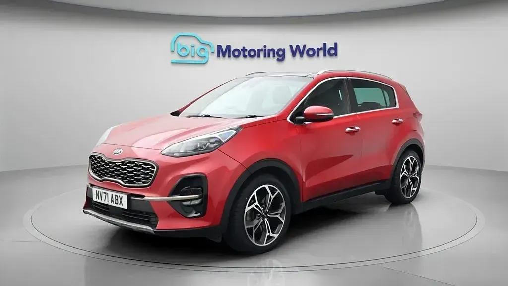 Used Kia Sportage GT-Line S 134 HP (98 kW) 2021 Red SUV