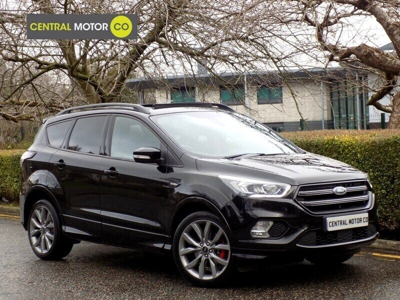 Black Used 2019 Ford Kuga ST-Line SUV | £10,495 (Fair price) - Image 1/4