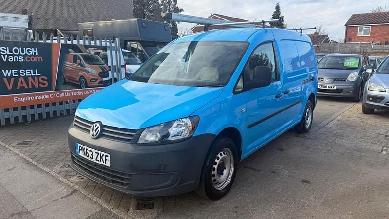 Used VW Caddy Startline 102 HP (75 kW) 2013 Blue MPV