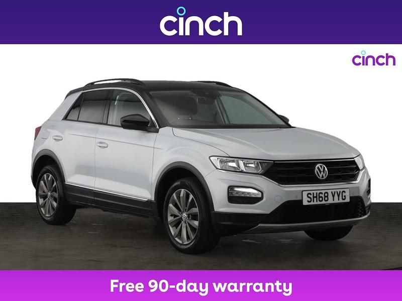 Silver Used 2019 VW T-Roc Design SUV | £13,149 (A bit pricey) - Image 1/3