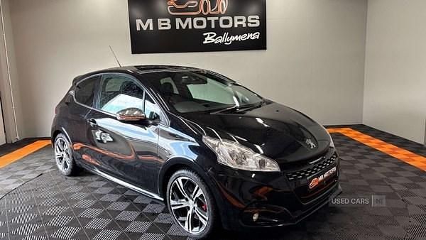 Used Peugeot 208 Prestige 208 HP (152 kW) 2017 Black Hatchback