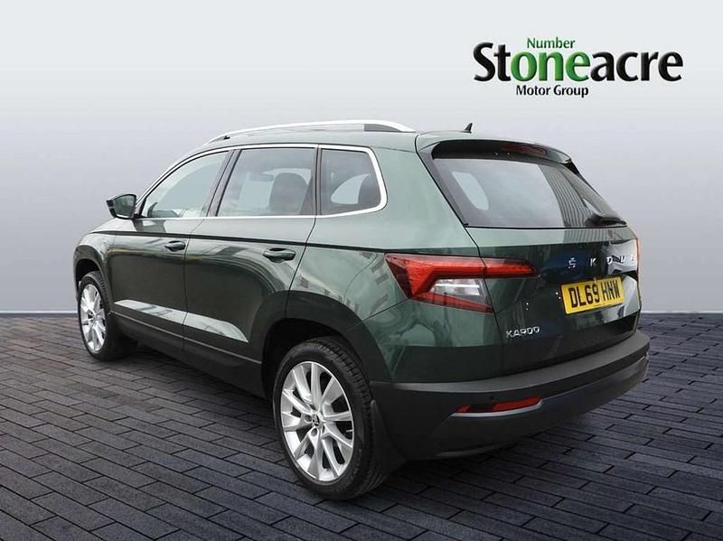 Used Skoda Karoq 150 HP (110 kW) 2019 Green SUV