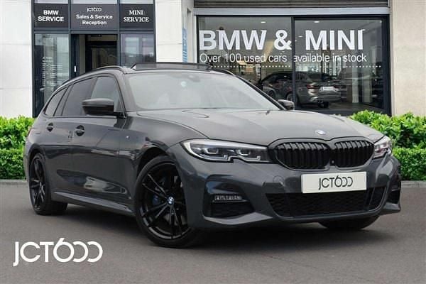 Grey Used 2019 BMW 330 M Sport Estate | £35,490 - Image 1/4