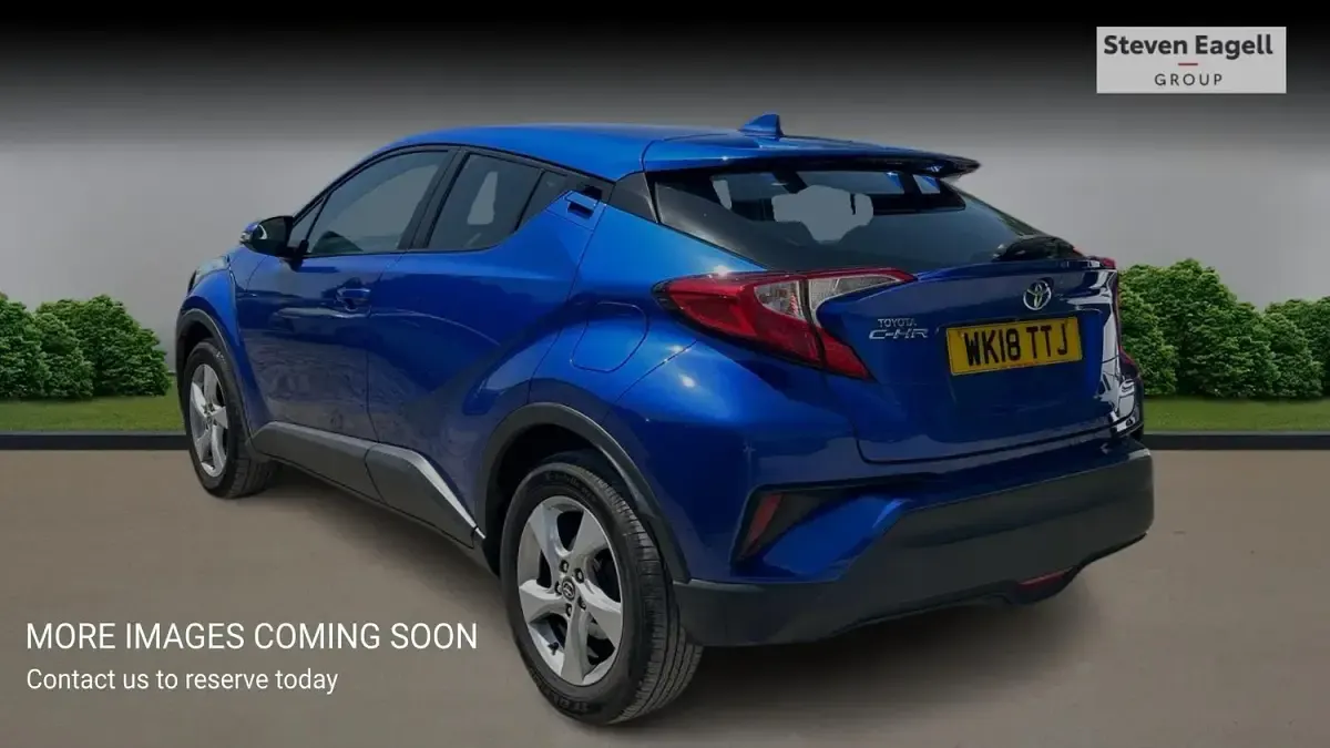 Used Toyota C-HR 116 HP (85 kW) 2018 Blue SUV