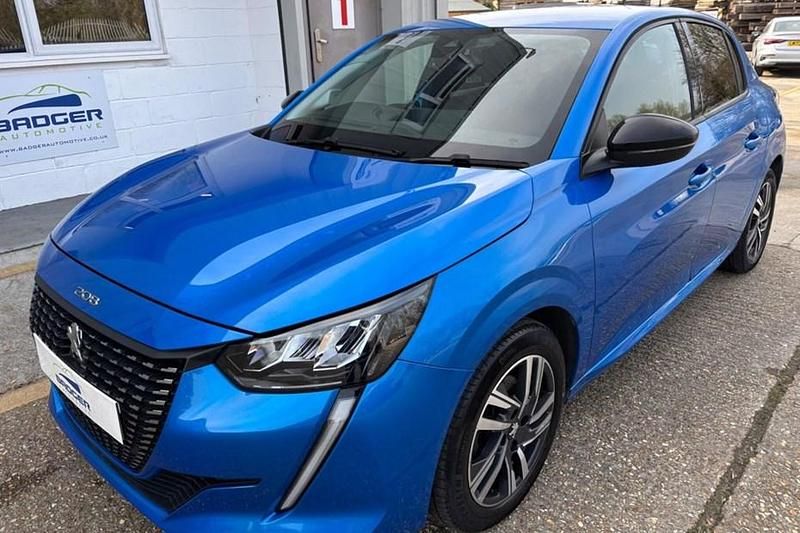 Used Peugeot 208 Allure+ 100 HP (73 kW) 2023 Blue Hatchback