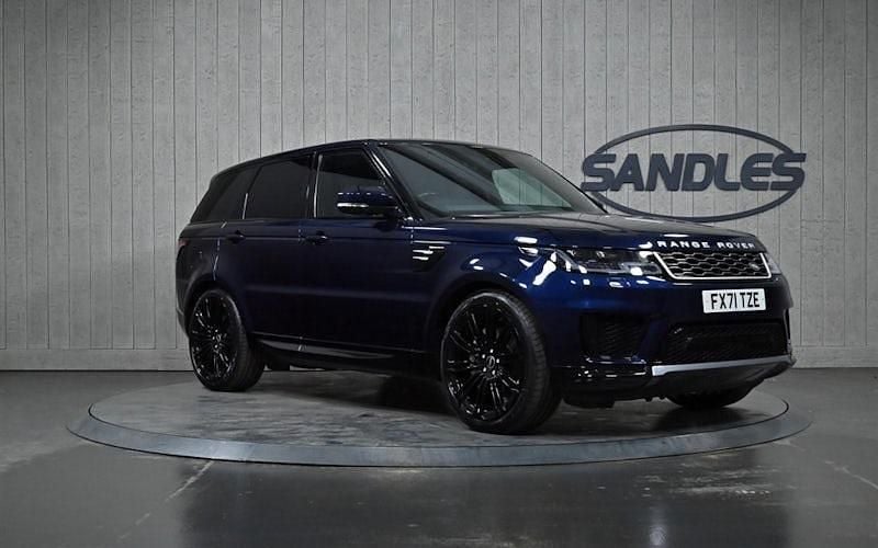 Blue Used 2021 Land Rover Range Rover Sport HSE SUV | £34,999 (Super price) - Image 1/4