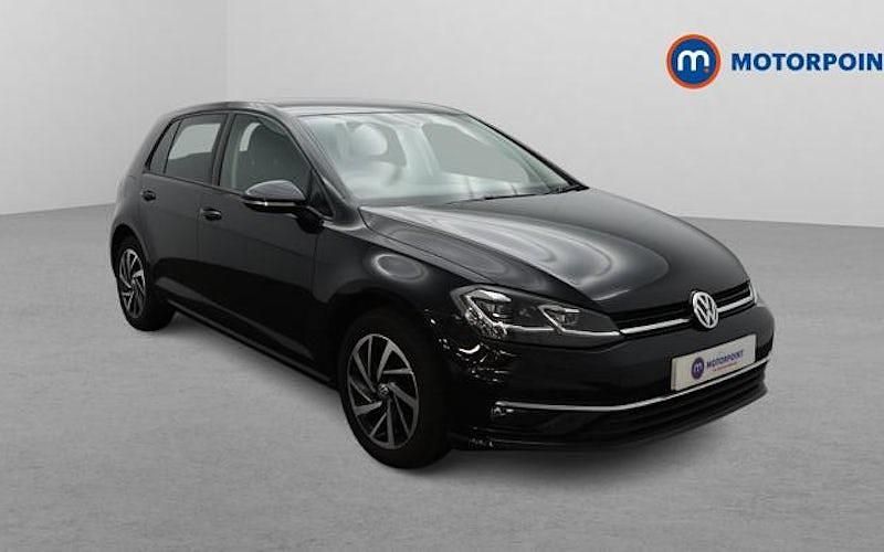 Used VW Golf VII Edition 116 HP (85 kW) 2019 Black Hatchback