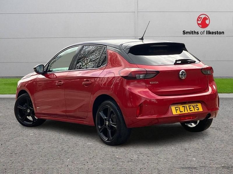 Used Vauxhall Corsa 74 HP (54 kW) 2021 Red Hatchback