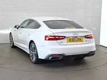 Used Audi A5 S-Line 163 HP (119 kW) 2020 White Coupe