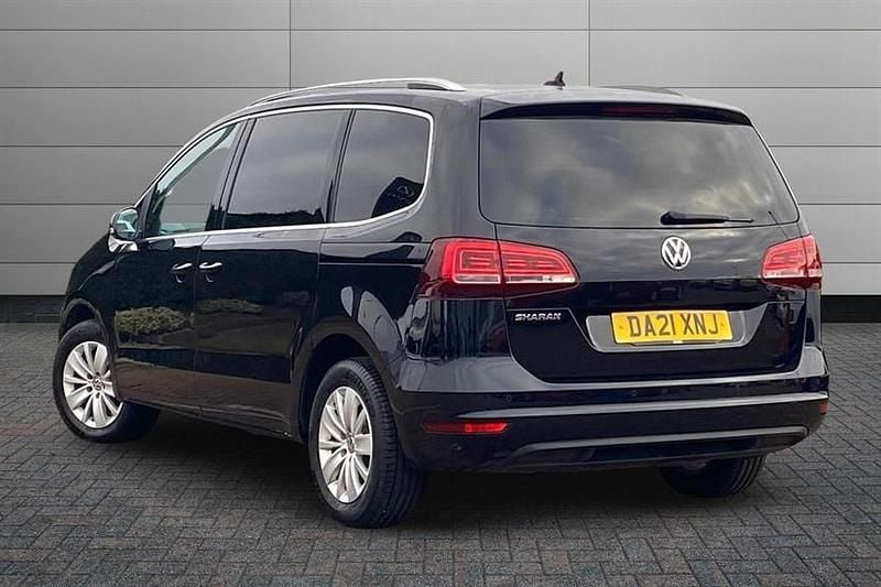 Used VW Sharan SE 150 HP (110 kW) 2021 Black MPV