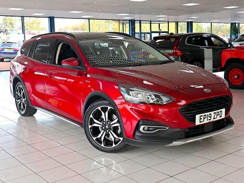 Red Used 2019 Ford Focus Active X Estate | £13,489 (Fair price) - Image 1/4