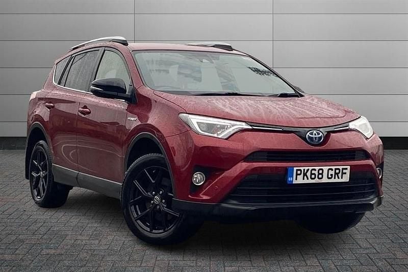 Red Used 2018 Toyota RAV4 Hybrid SUV | £18,350 (Fair price) - Image 1/3