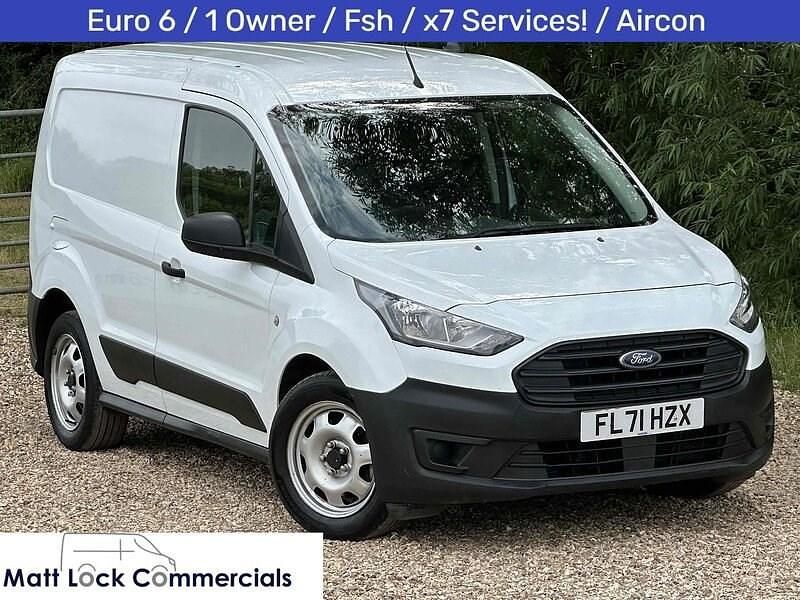 Frozen white (solid paint) Used 2022 Ford Transit | £5,795 (Super price) - Image 1/4