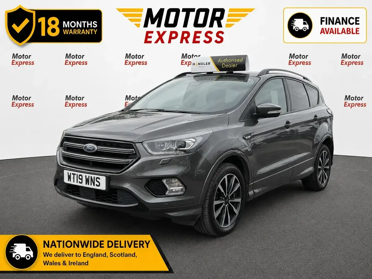 Used Ford Kuga ST-Line 150 HP (110 kW) 2019 Grey SUV