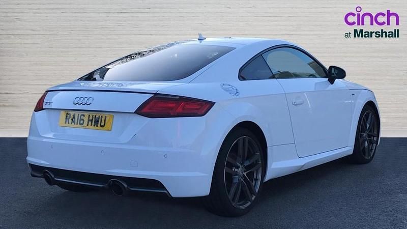Used Audi TT S-Line 180 HP (132 kW) 2016 White Coupe